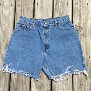 Vintage High Waisted Levi Shorts